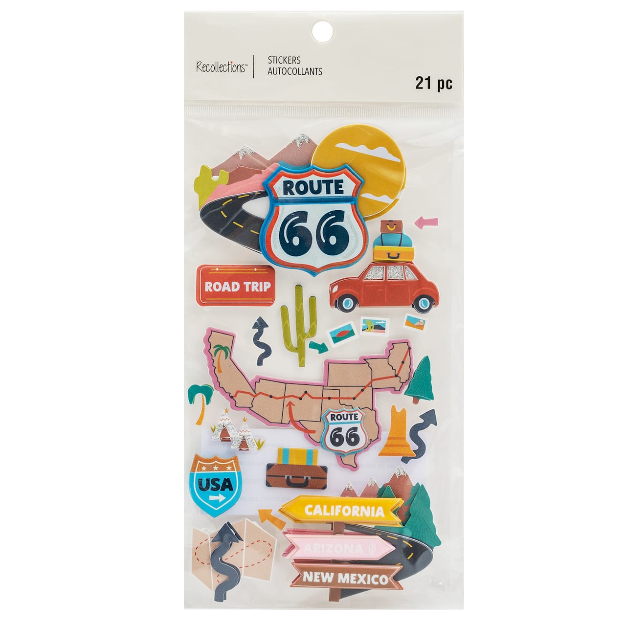 Route 66 Dimensional Stickers by Recollections&#x2122;